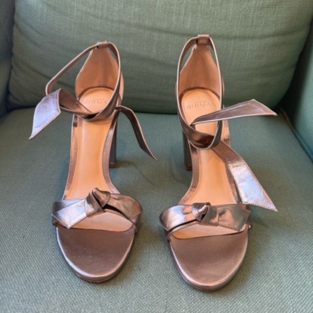 Alexandre Birman Bronze/Gold heels size 37